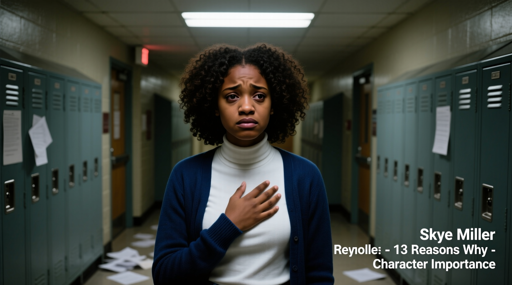 skye miller from 13 reasons why character importance