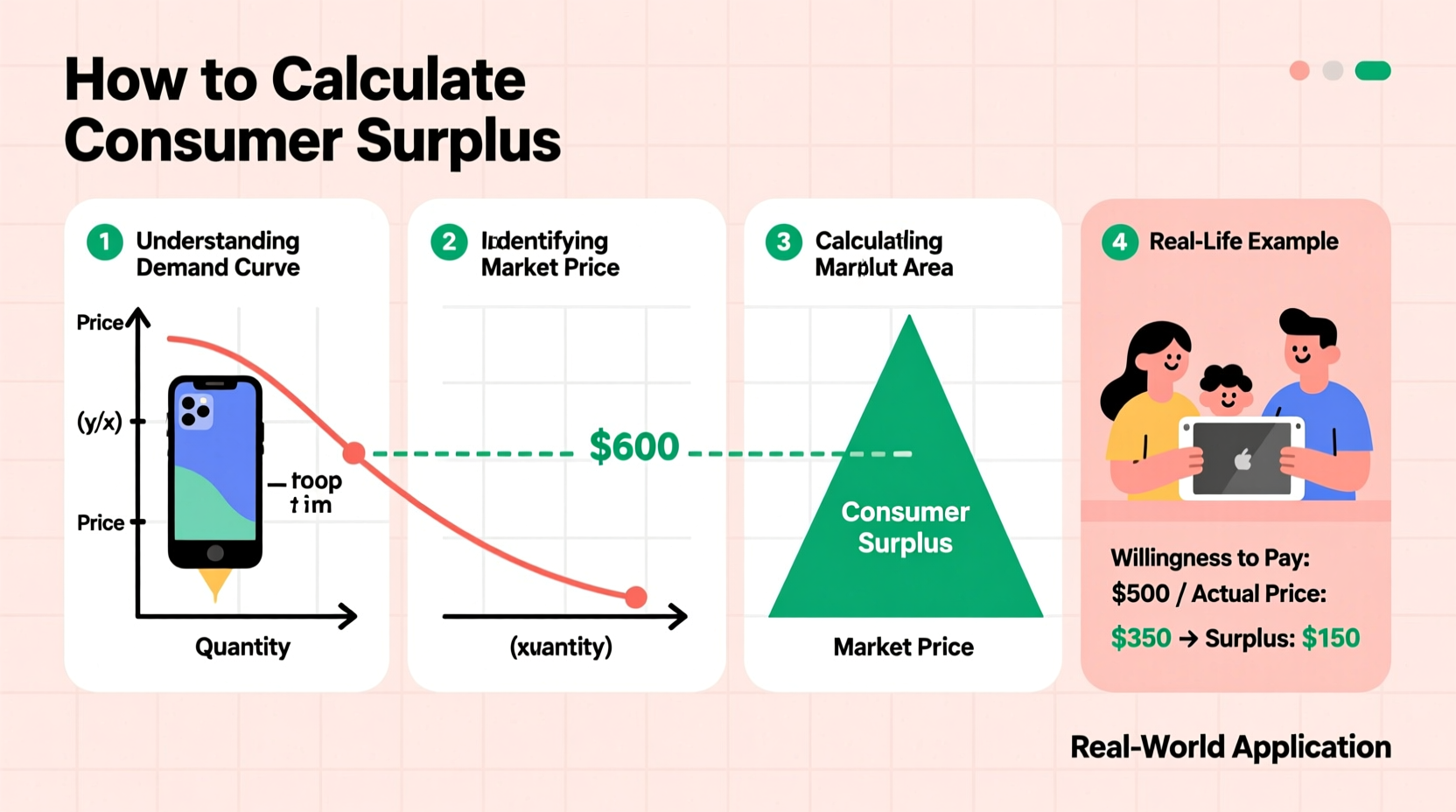 how to calculate consumer surplus a step by step guide with real life examples