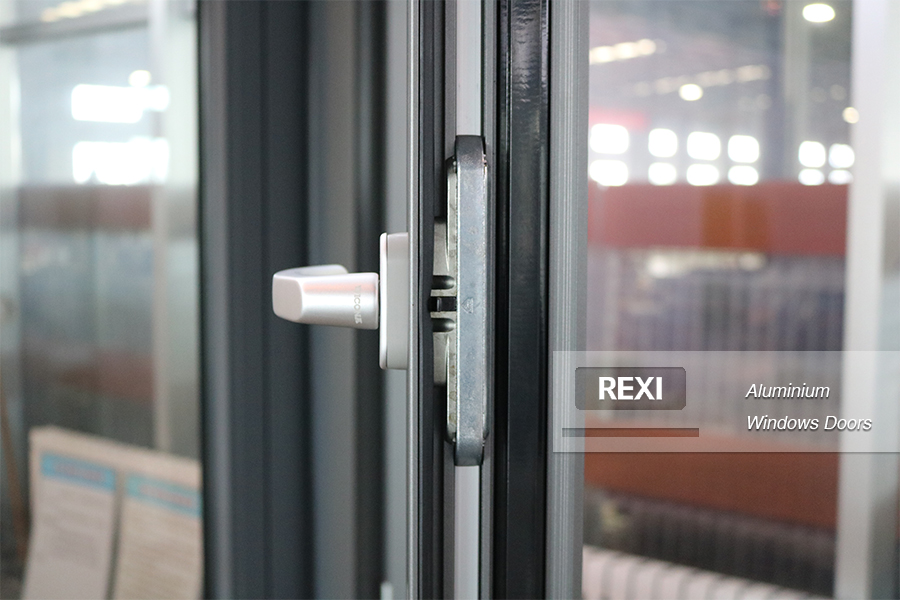 0.8mm Thickness Aluminum Sliding Doors With Double Triple Glazed Panel