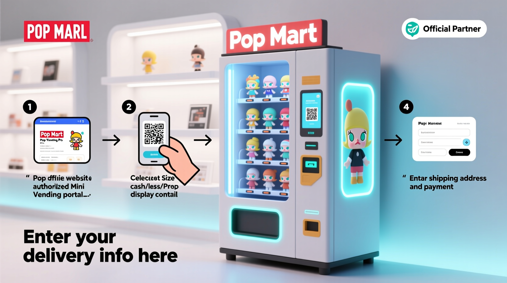 how to buy a pop mart vending machine