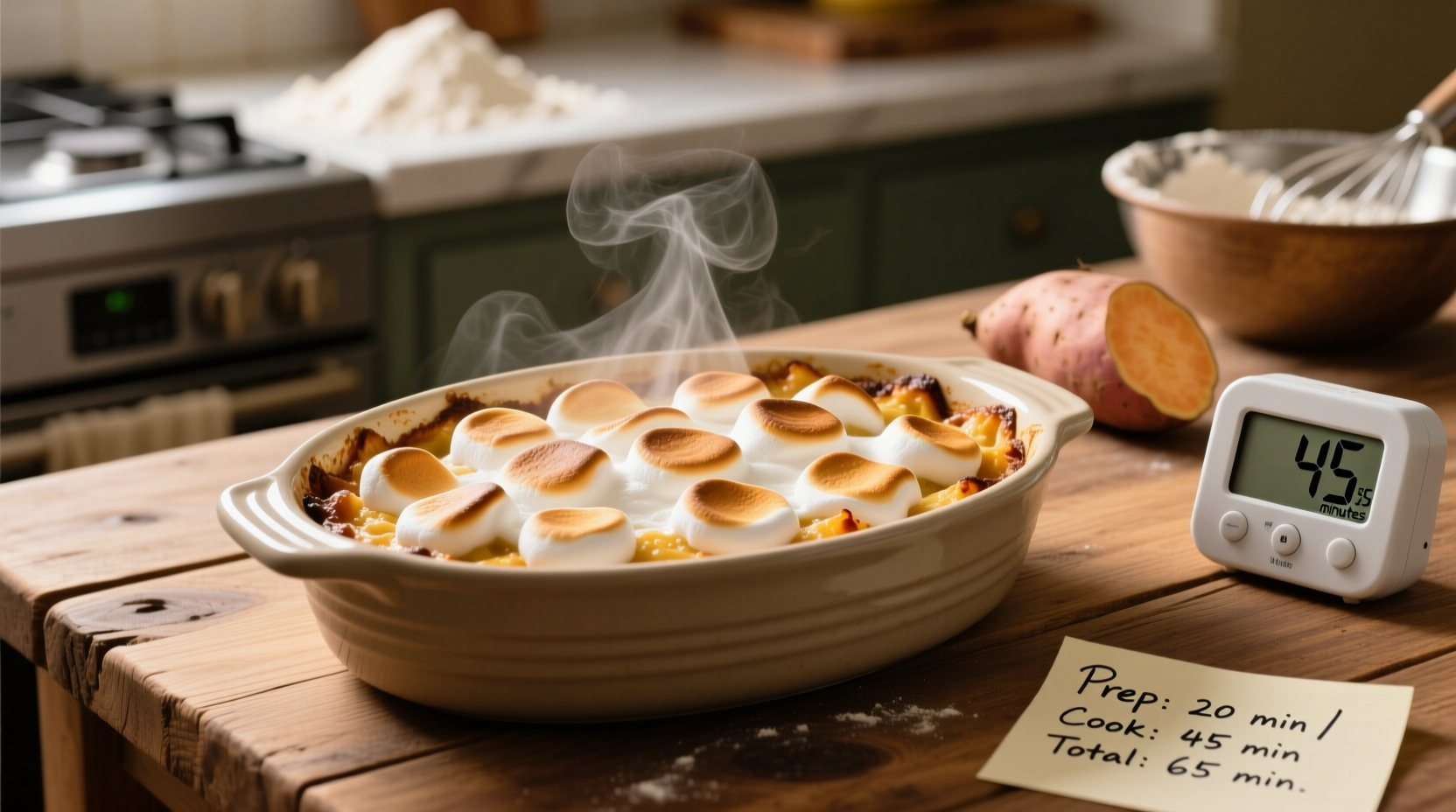 How Long to Cook Sweet Potato Casserole: Perfect Timing Guide