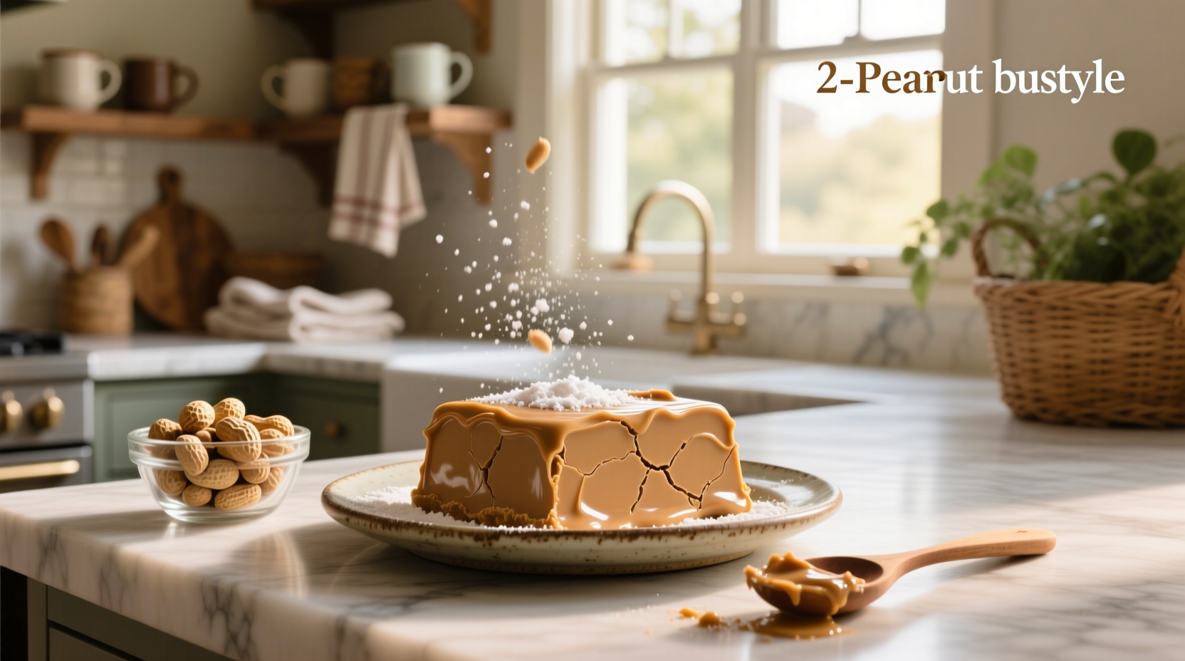 2 ingredient peanut butter fudge with frosting