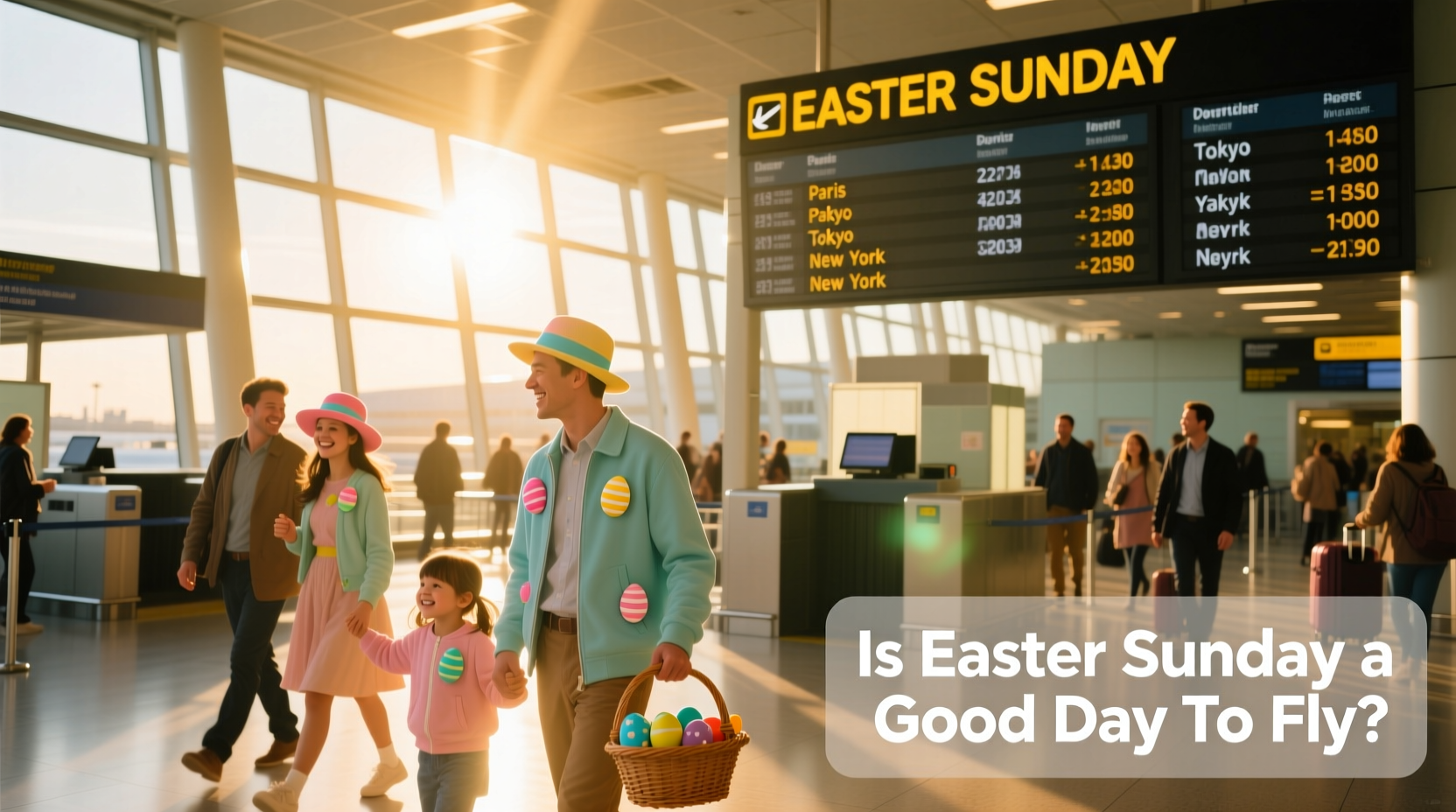 is easter sunday a good day to fly