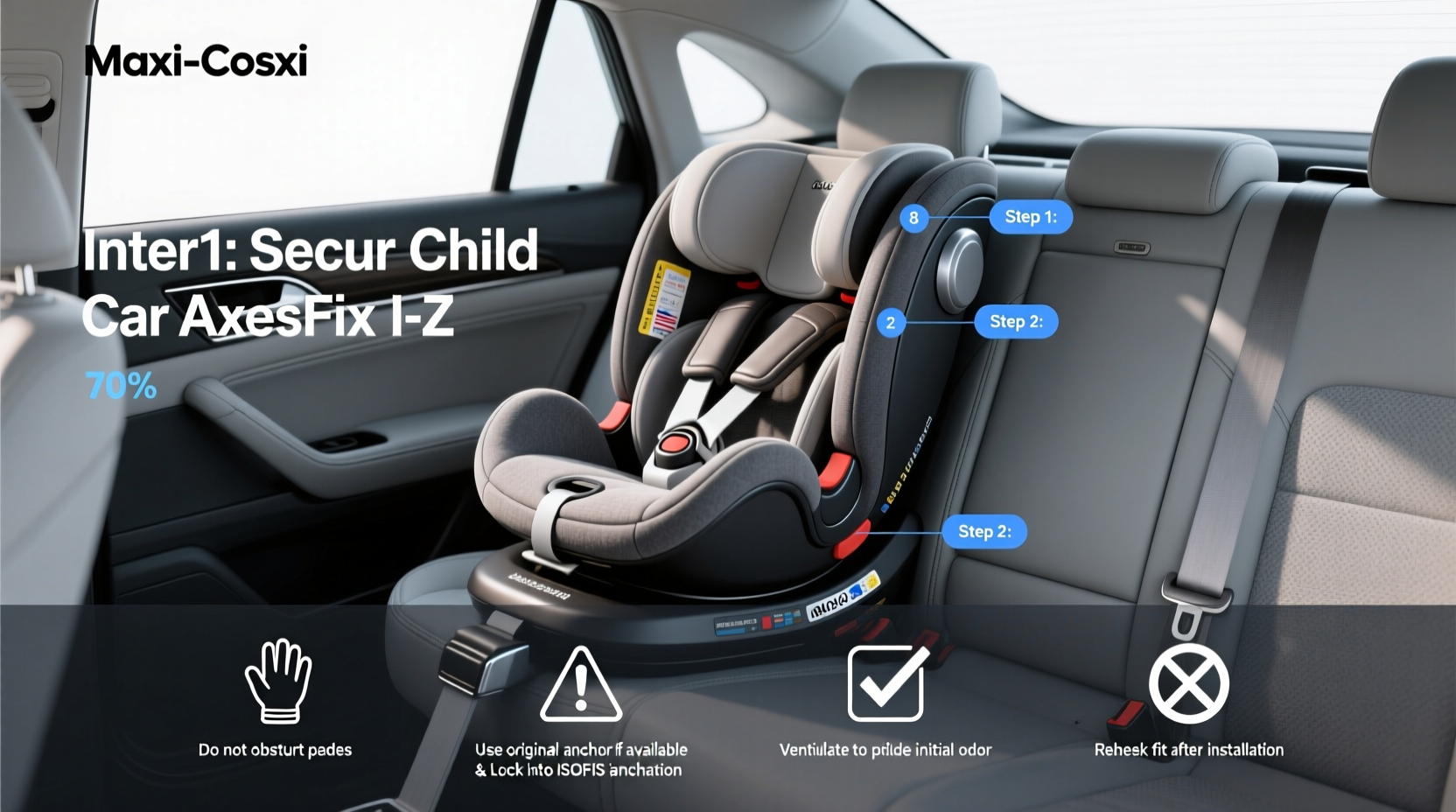 maxi cosi child car seat axissfix i size