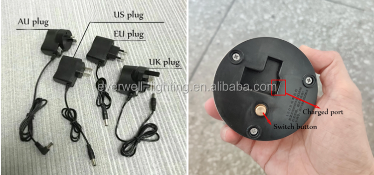 Modern Hotel Energy Saving Table lamp Aluminium USB Rechargeable LED Cordless Table Lamp For Restaurant