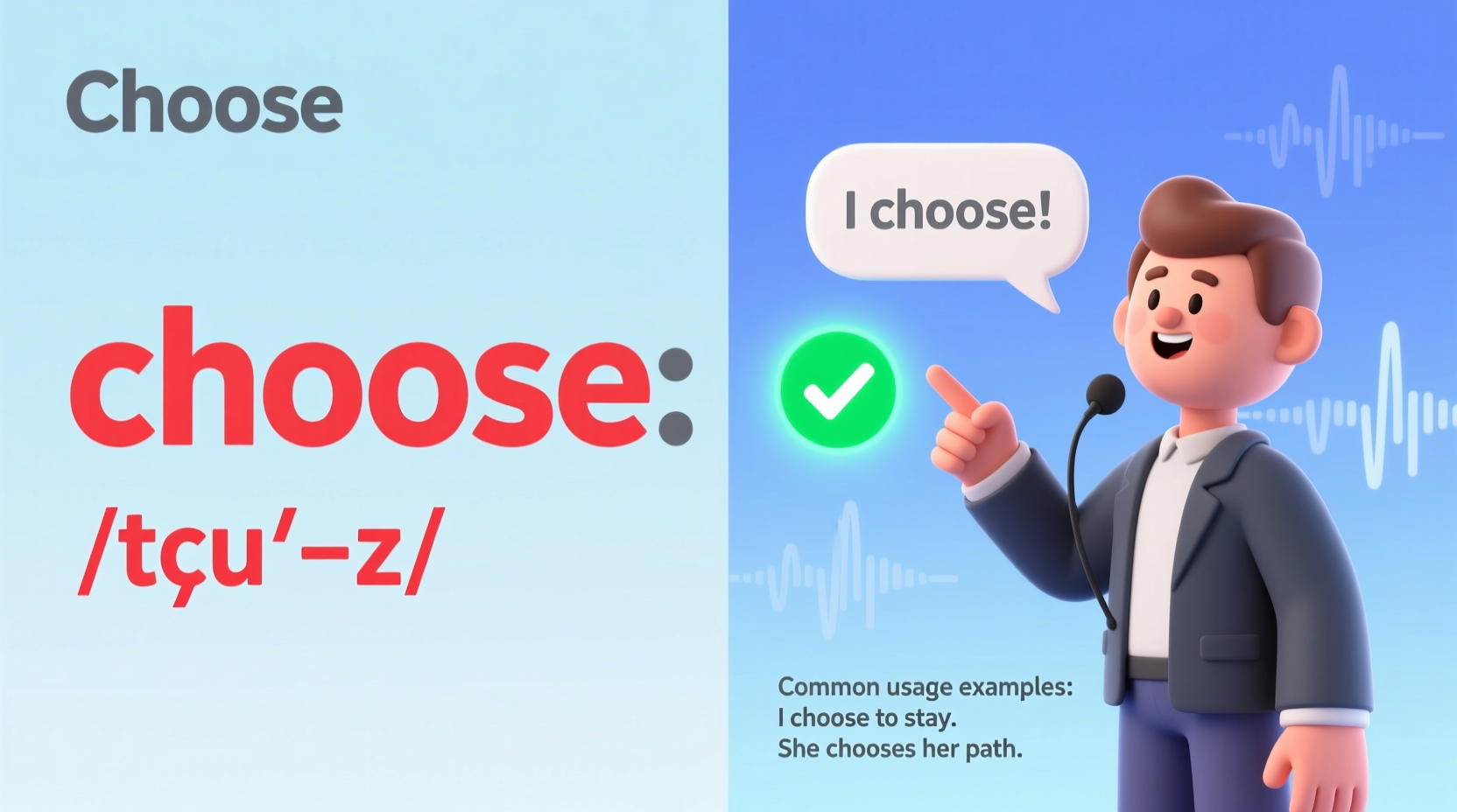 mastering how to say choose pronunciation tips and common usage explained