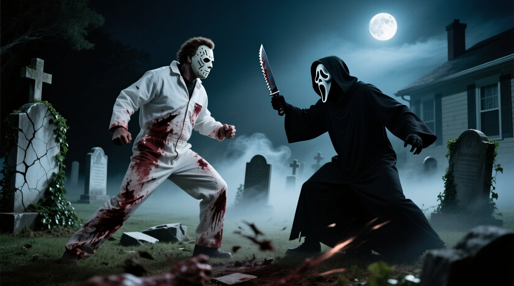 michael myers vs ghostface who would actually win in a fight