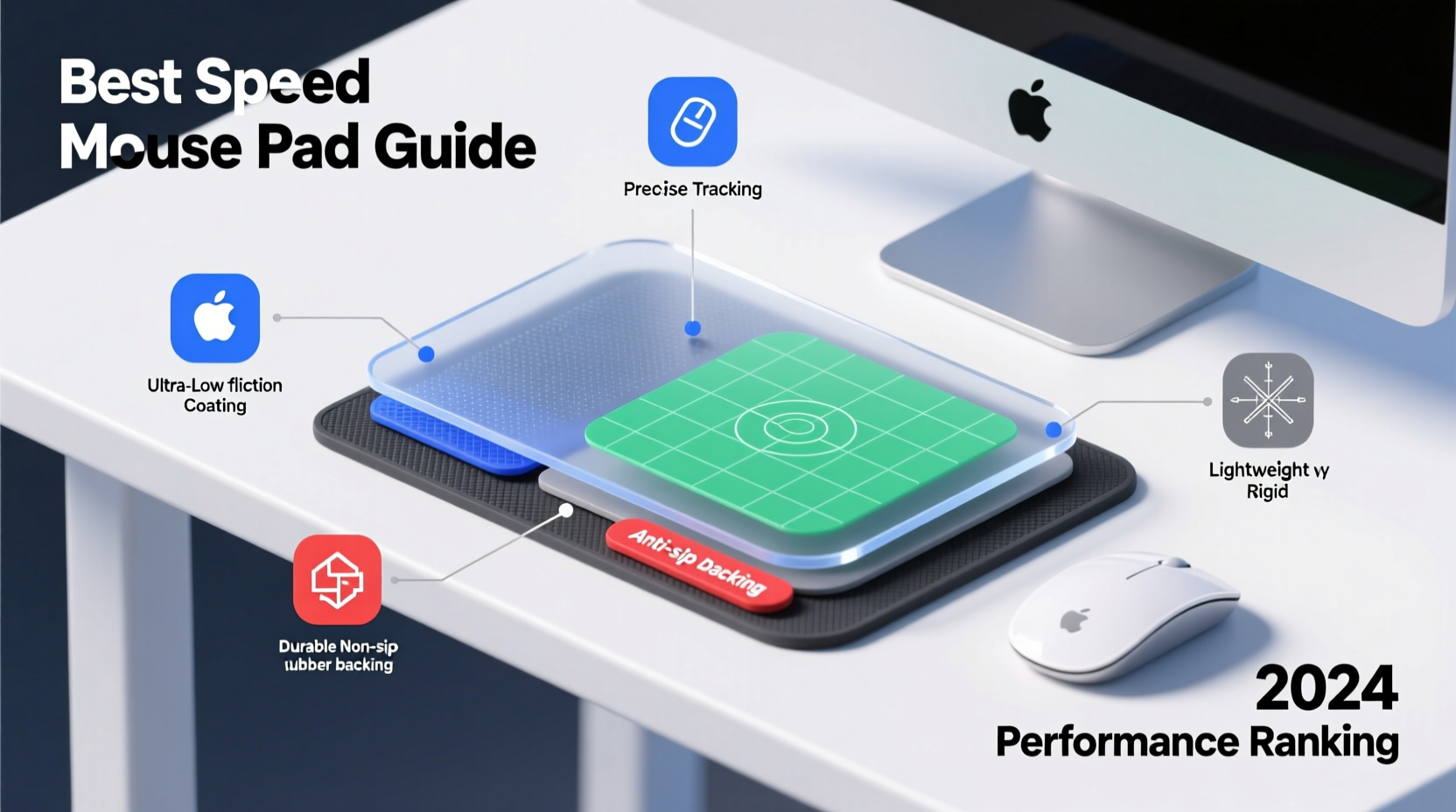 guide to choosing the best speed mouse pad for easy glide and precision