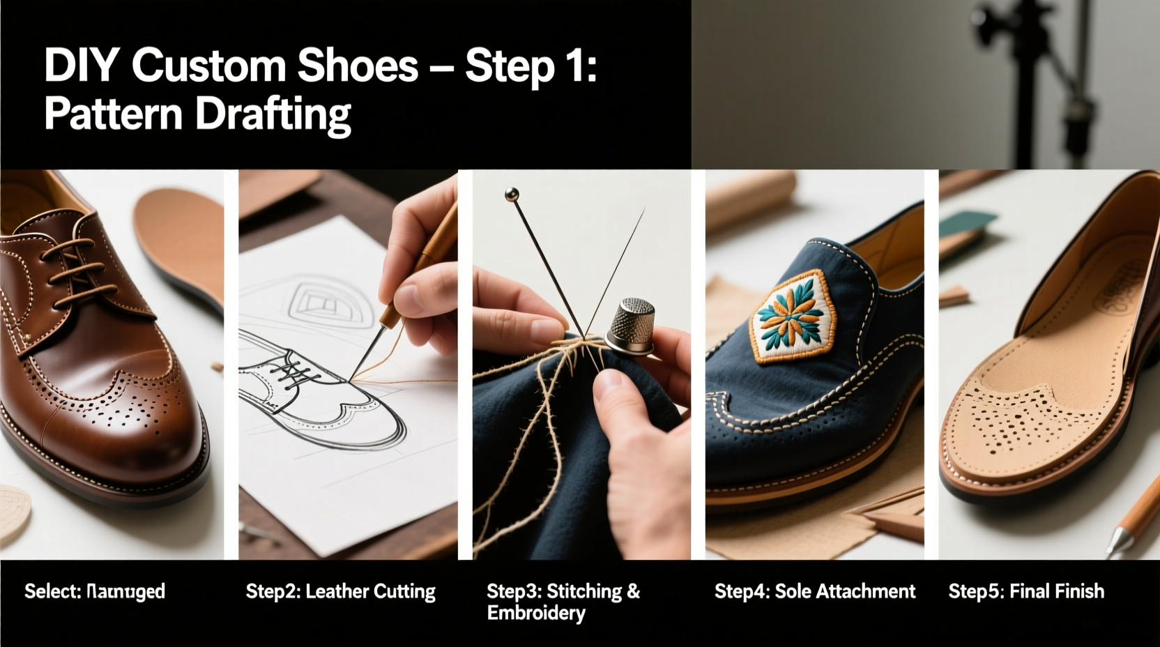 crafting custom diy shoes a step by step guide for personalized footwear