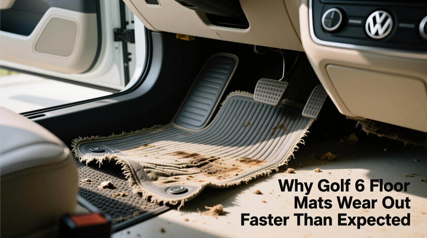 why golf6 mats wear out