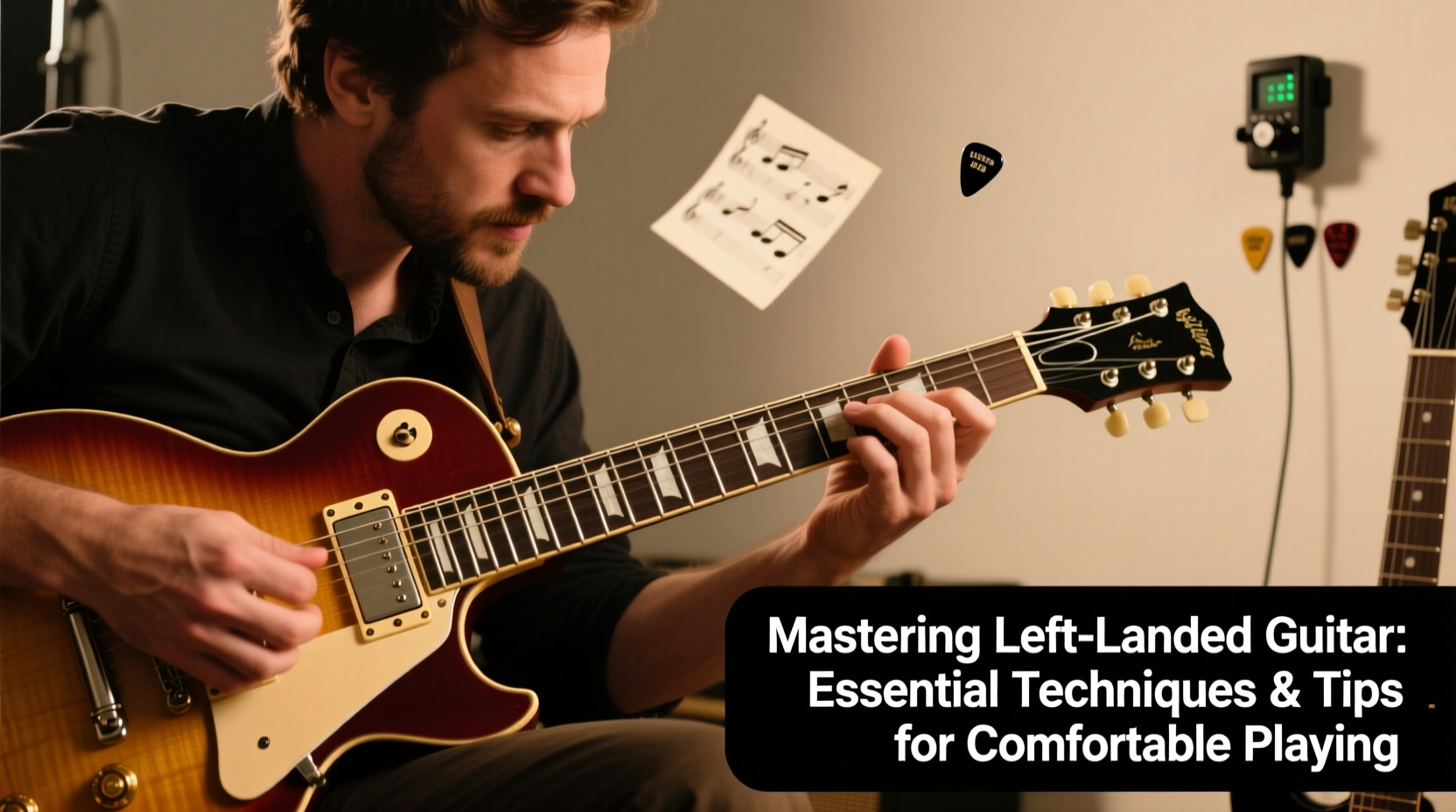 mastering the left handed guitar essential techniques and tips for comfortable playing