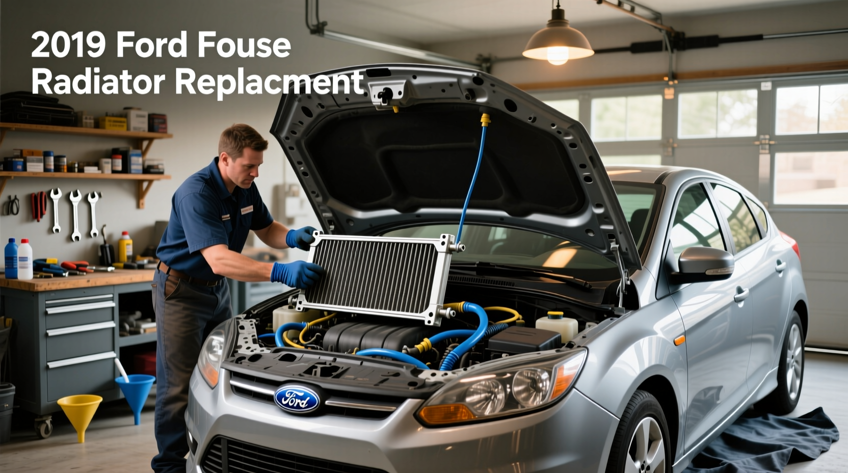 2013 ford focus radiator replacement guide