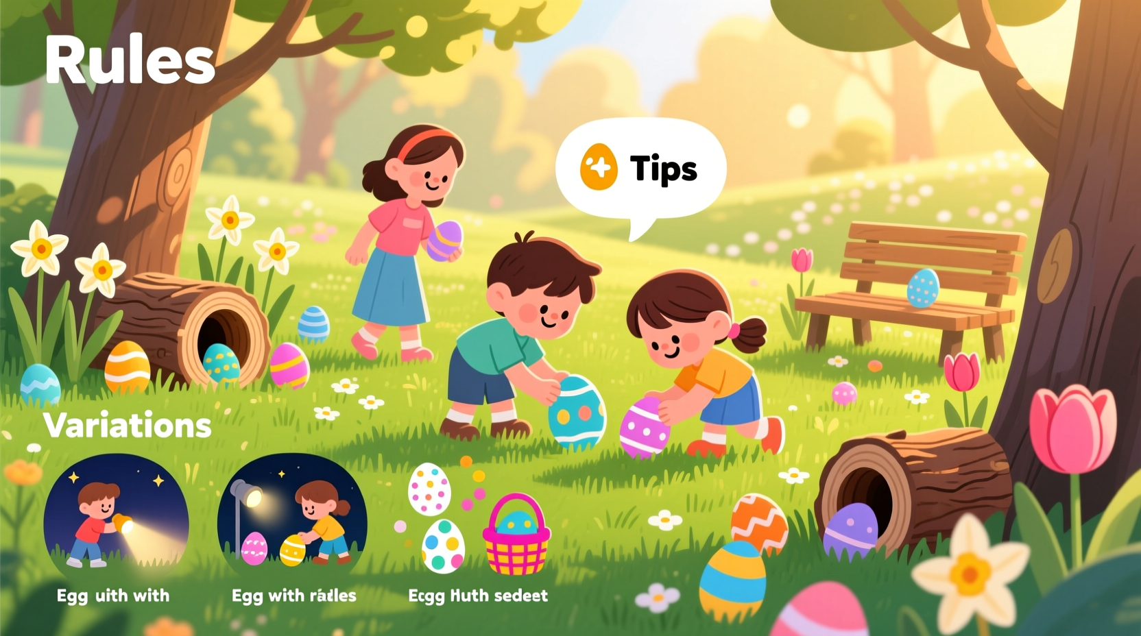 how do you play easter egg hunt