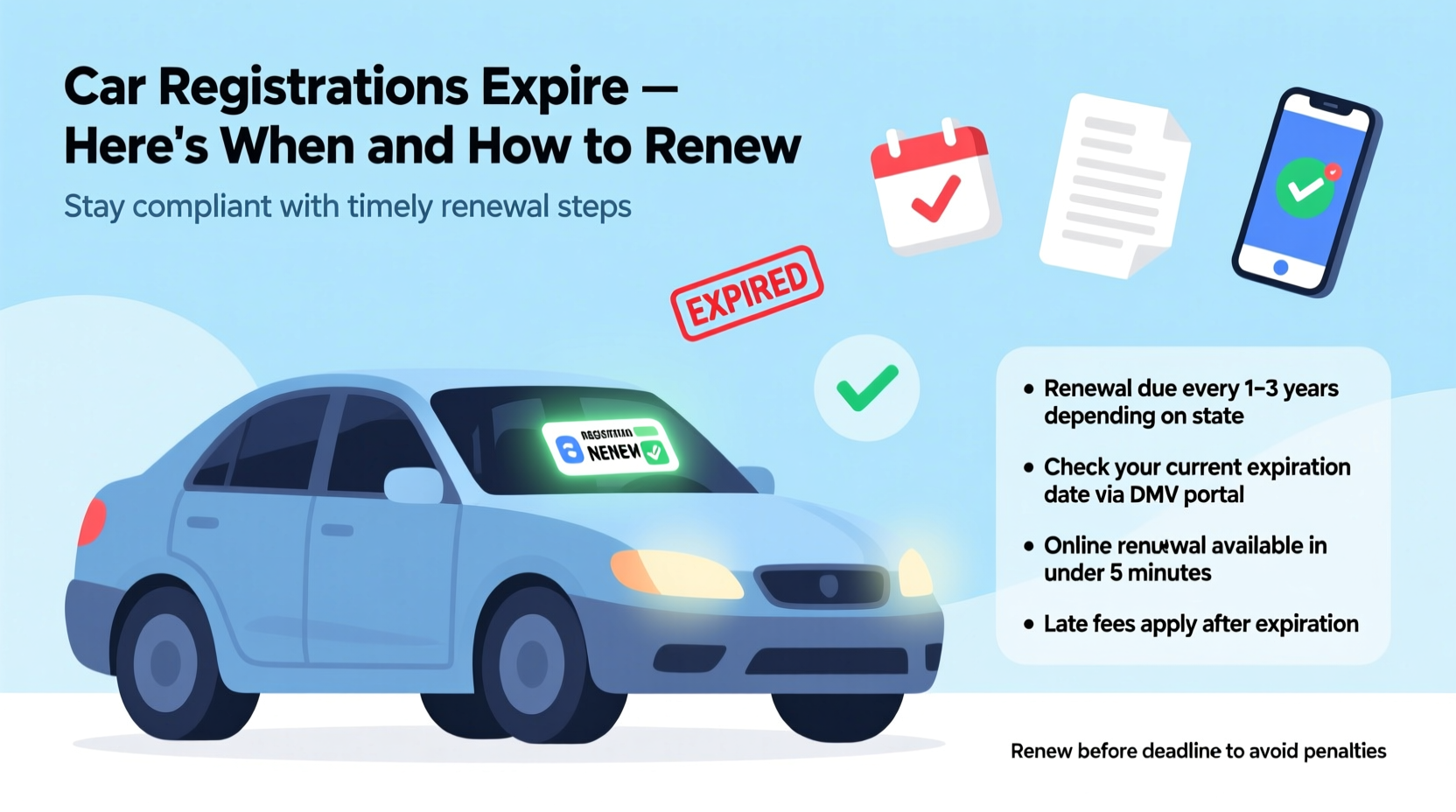 does a car registration expire