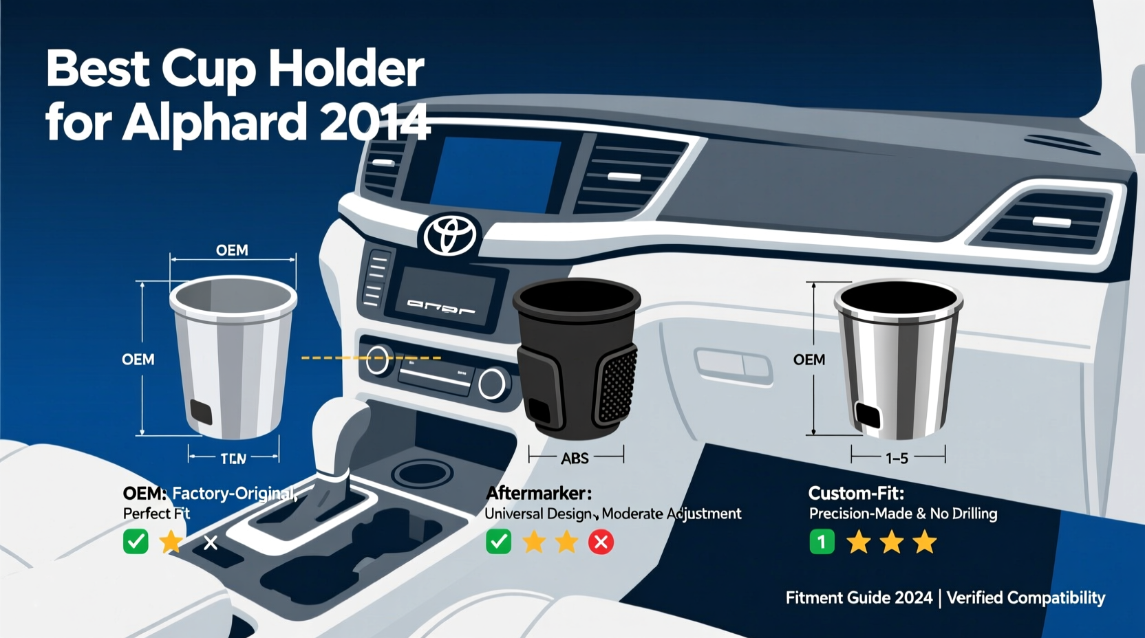 best cup holder alphard 2014