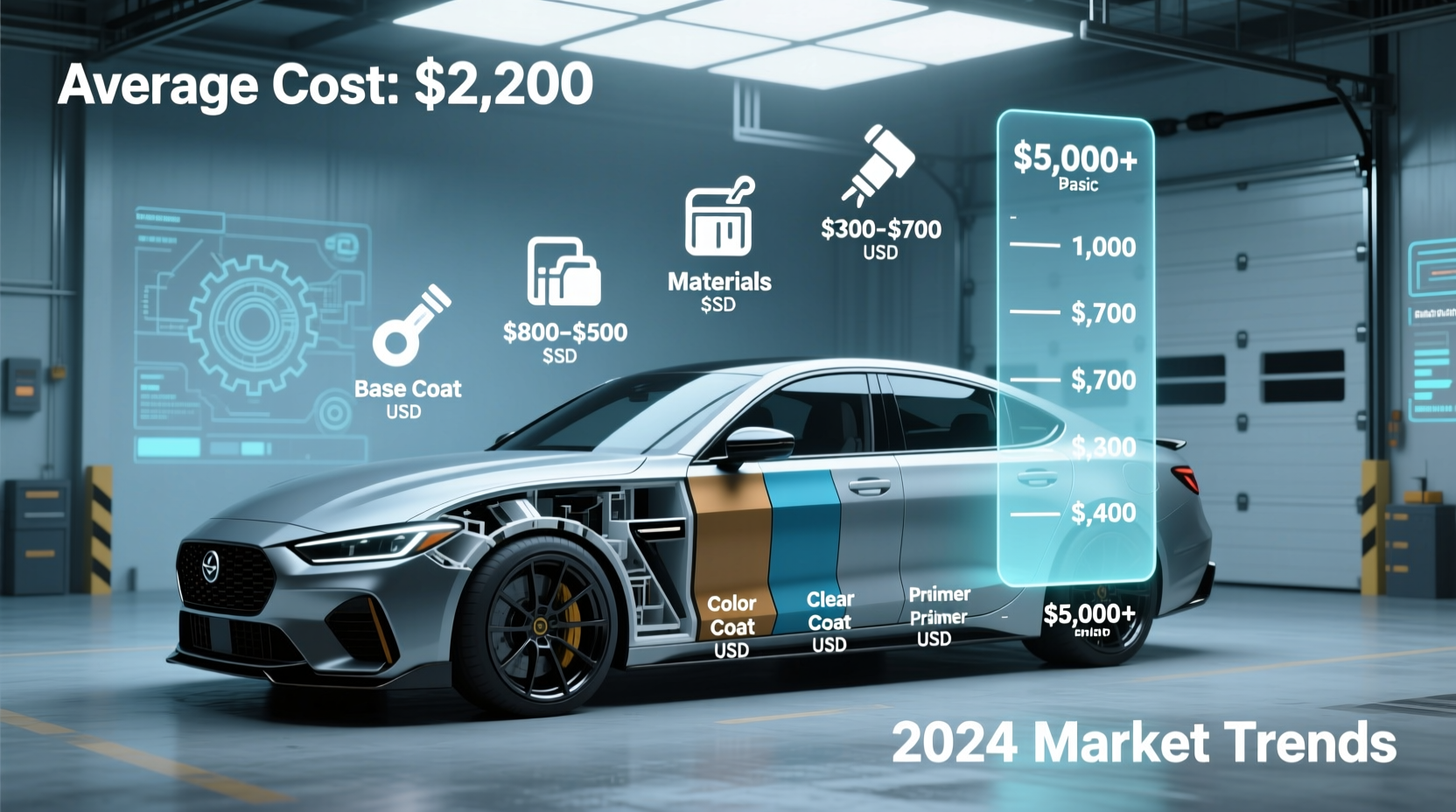 how much it is to paint a car