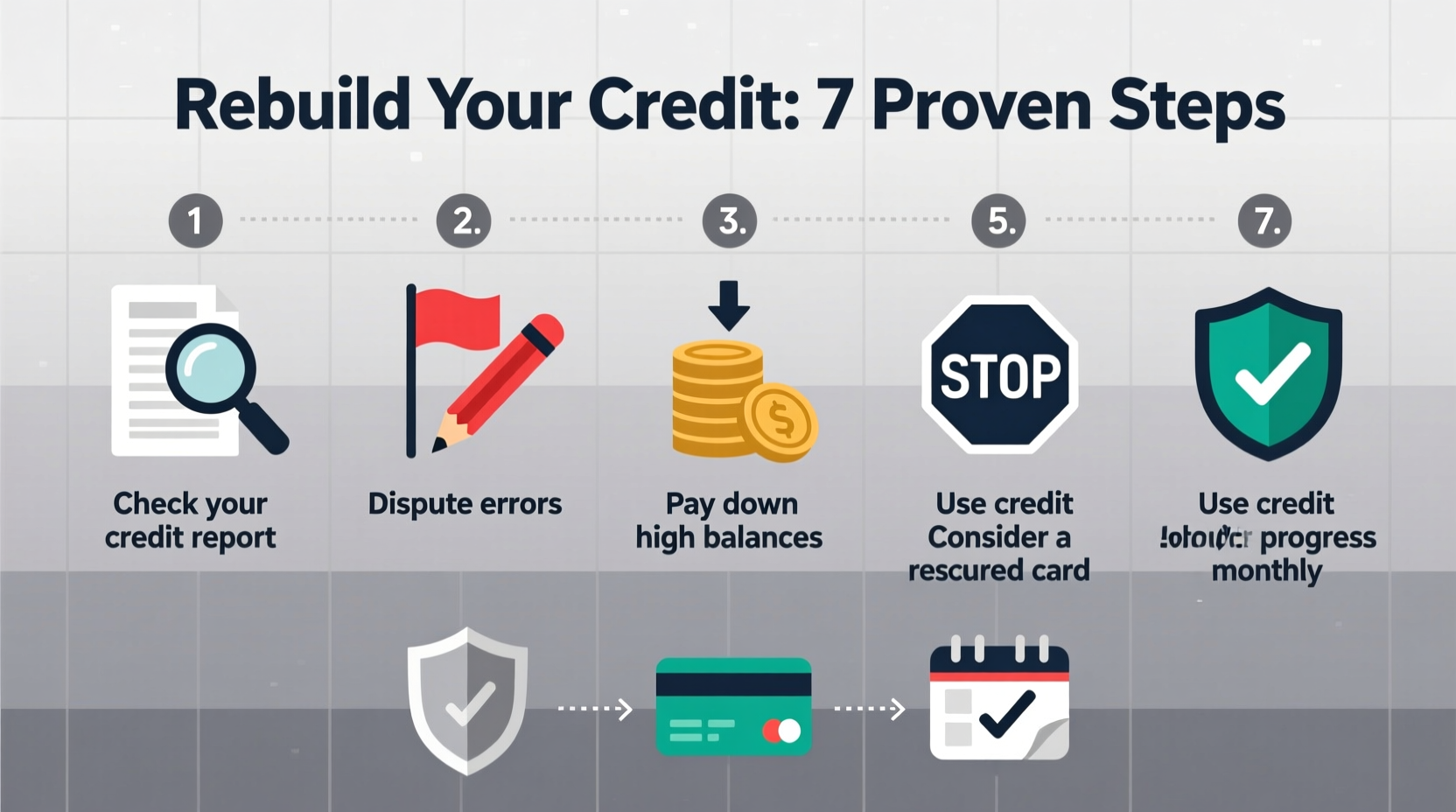 effective strategies to rebuild your credit a practical step by step guide