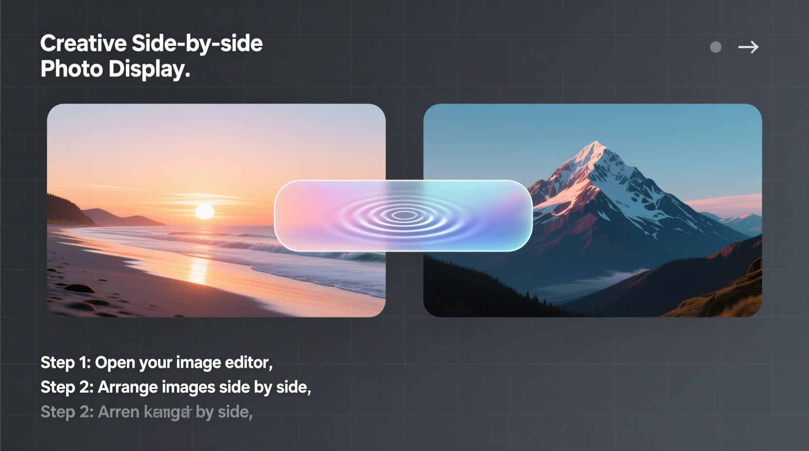 creative ways to display two pictures side by side step by step guide for any device