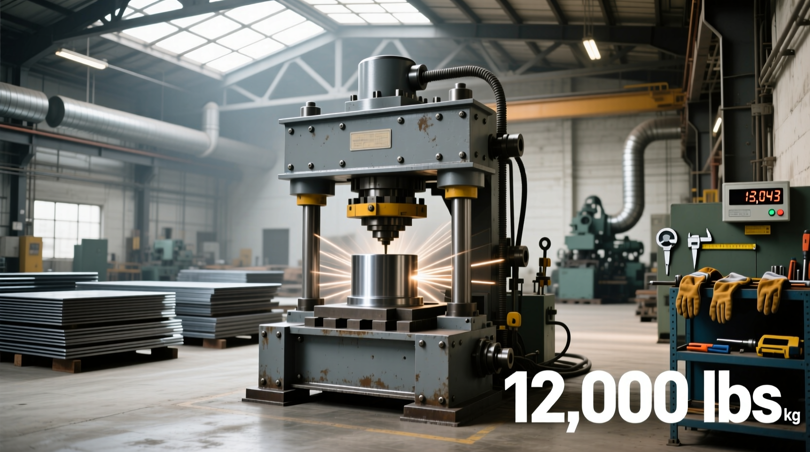 How to Choose Hydraulic Press 12 Ton, How Much Does It Weigh?