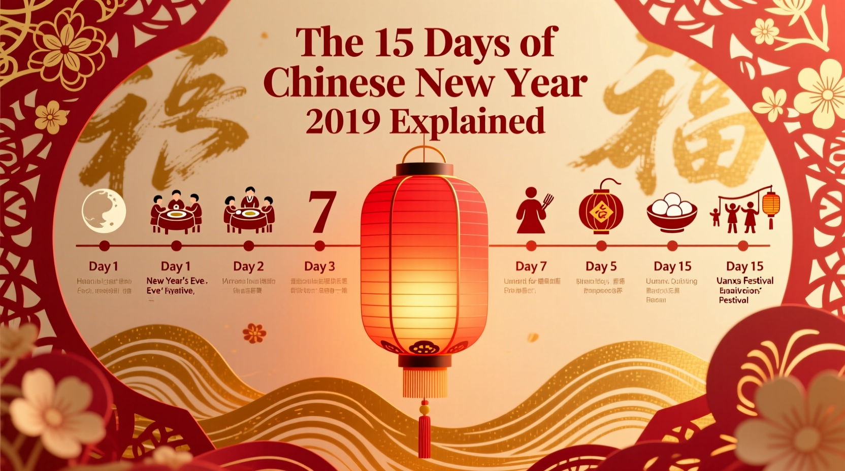 what are the 15 days of chinese new year 2019