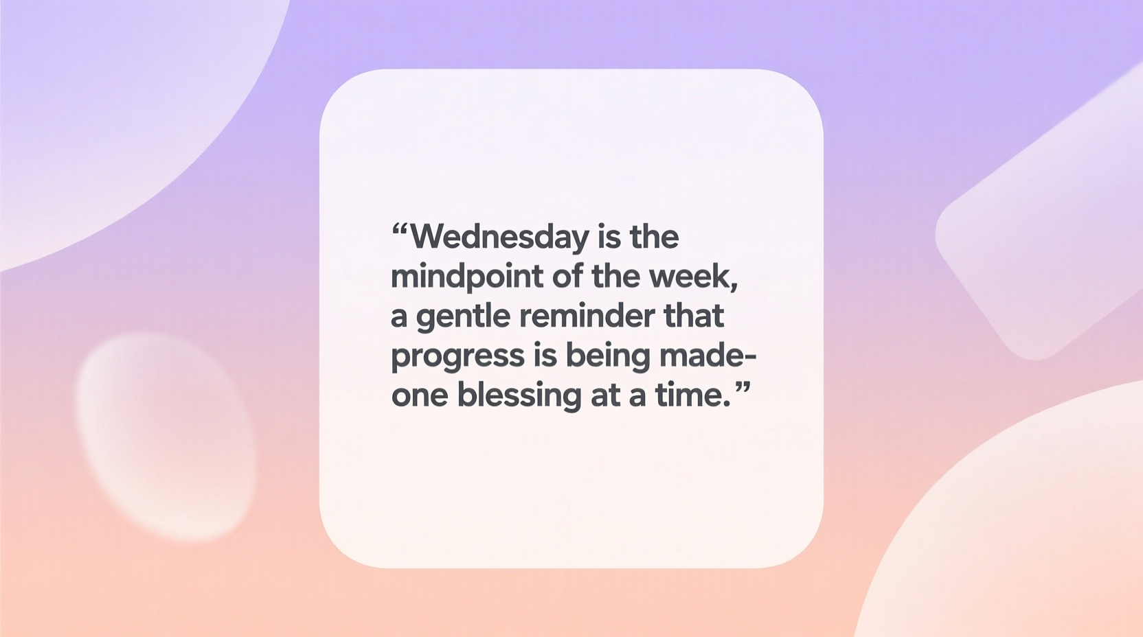 quotes wednesday blessings