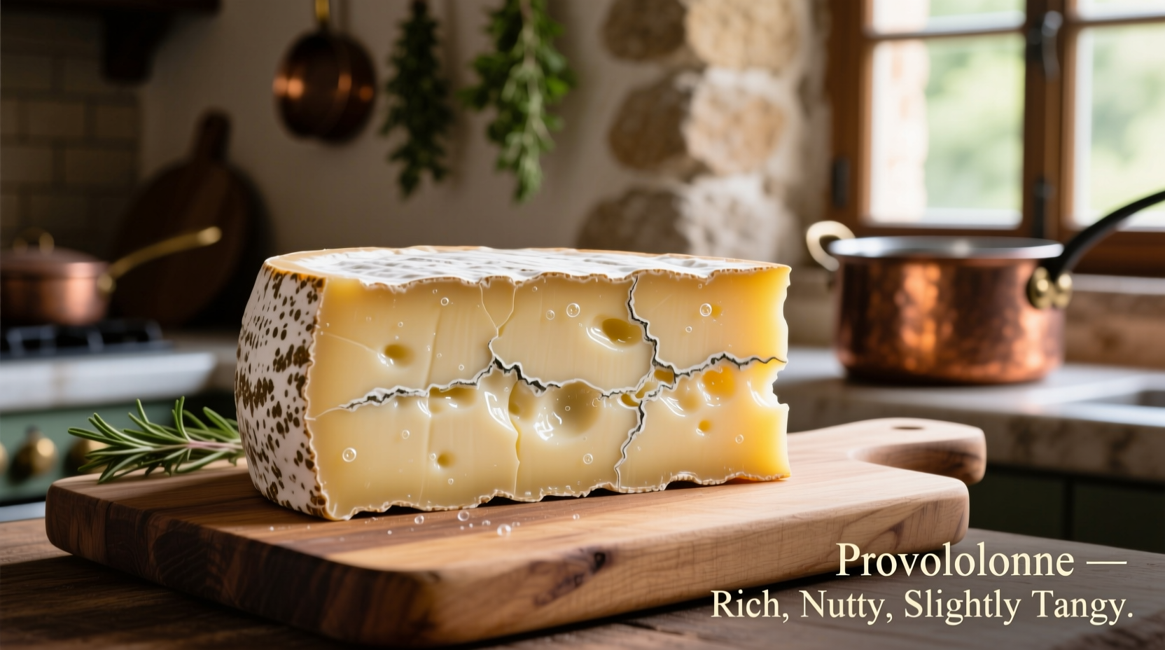 what does provolone taste like