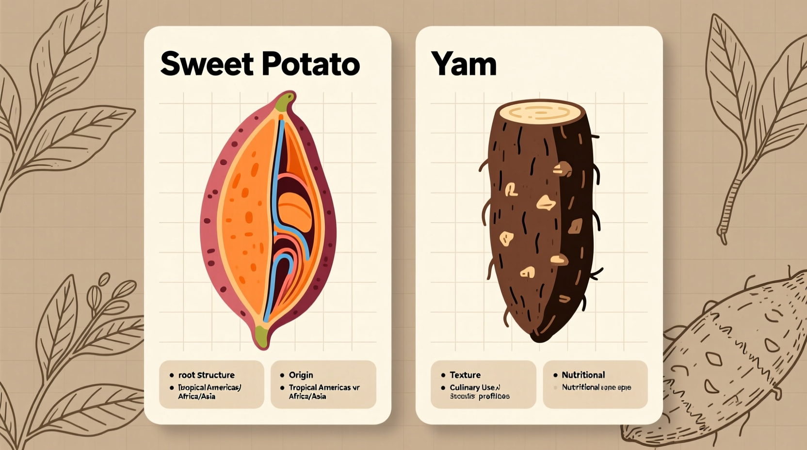 Sweet Potato vs Yam: Clear Differences Explained