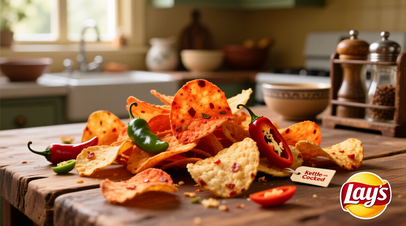 Lay's Kettle Cooked Jalapeno Chips: Texture & Heat Analysis