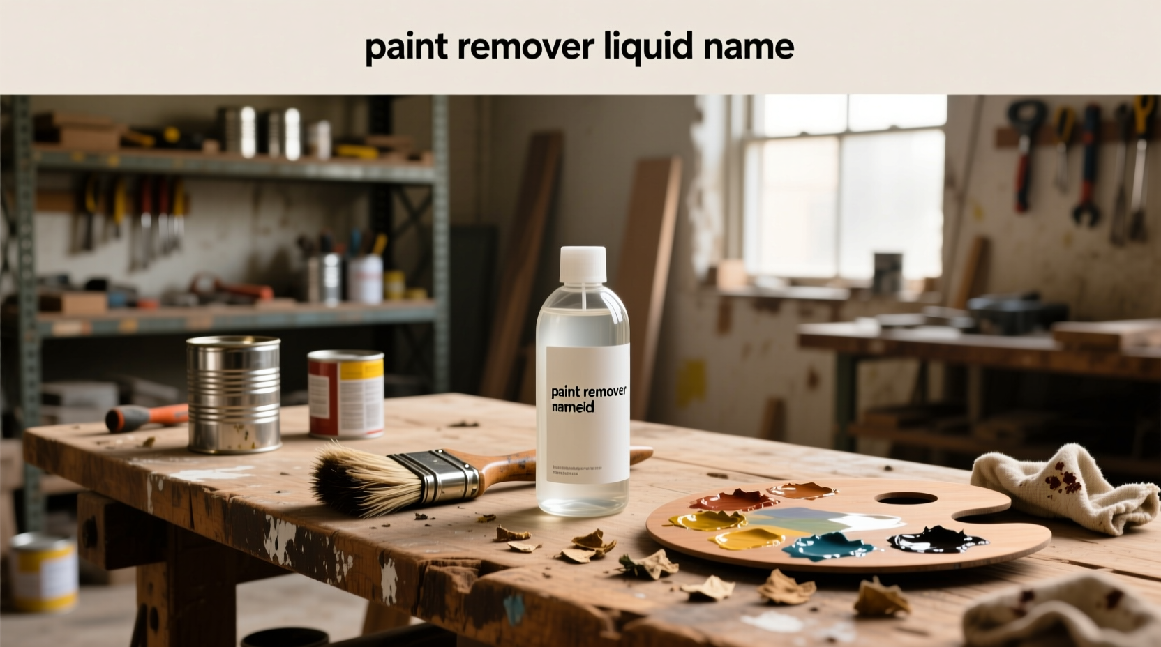 What Is the Best Paint Remover Liquid Name for Metal and Automotive Use?