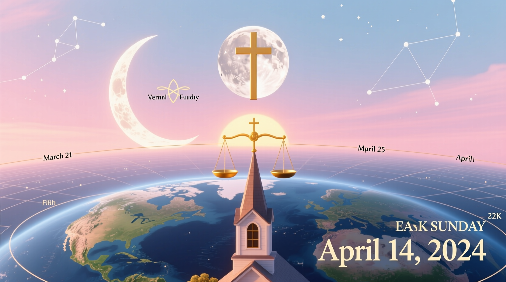 how is easter scheduled each year