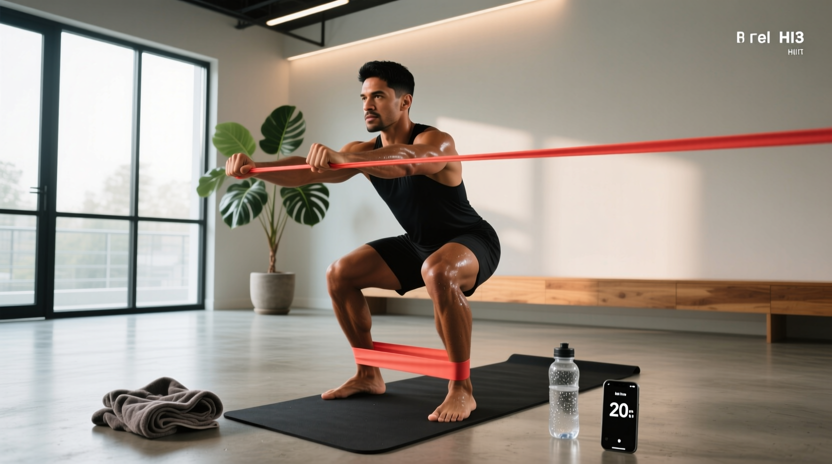 20 minute resistance band hiit workout guide