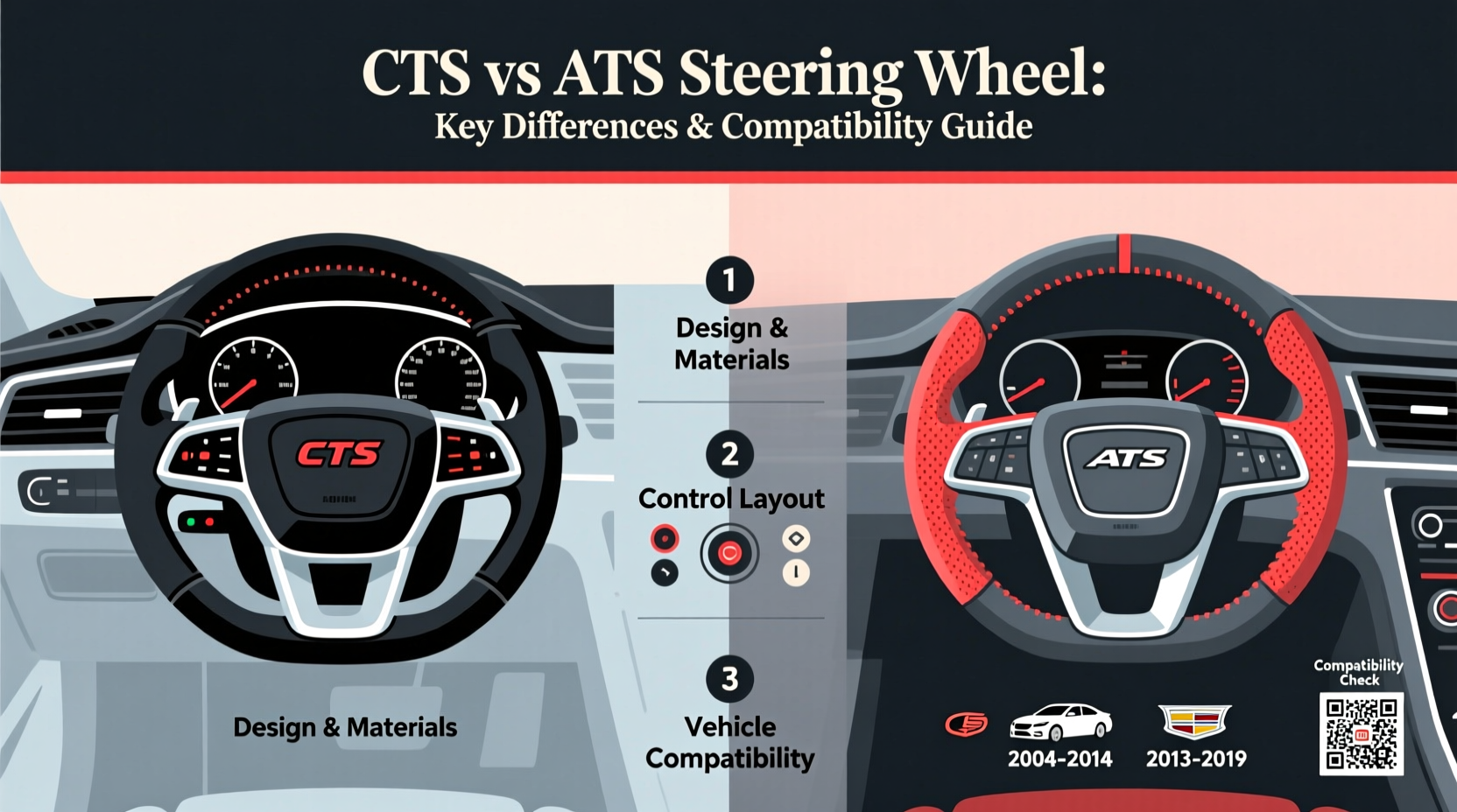 cts vs ats steering wheel