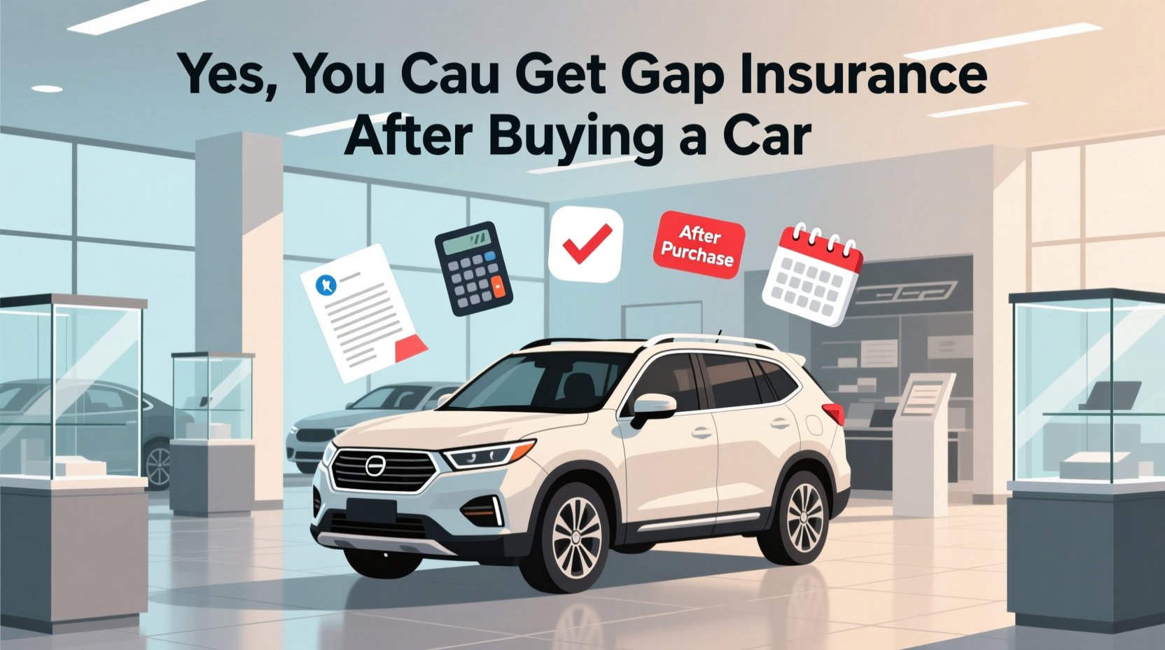 can you get gap insurance after buying a car