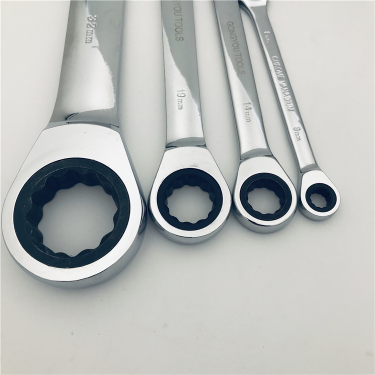 High Quality Ratchet Combination Wrench Spanner