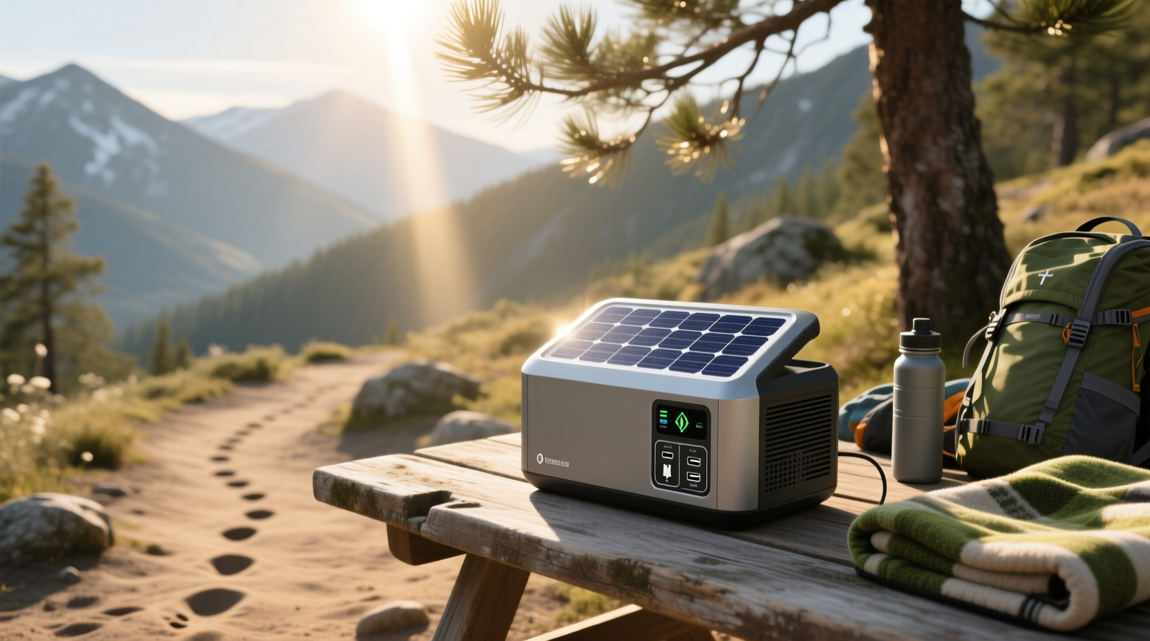 solar powered battery pack