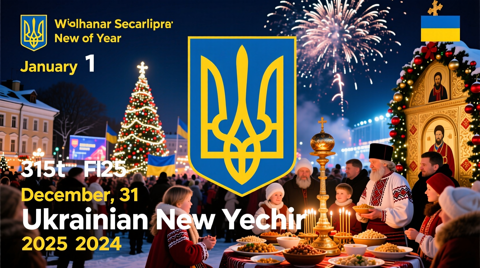 when is ukrainian new year