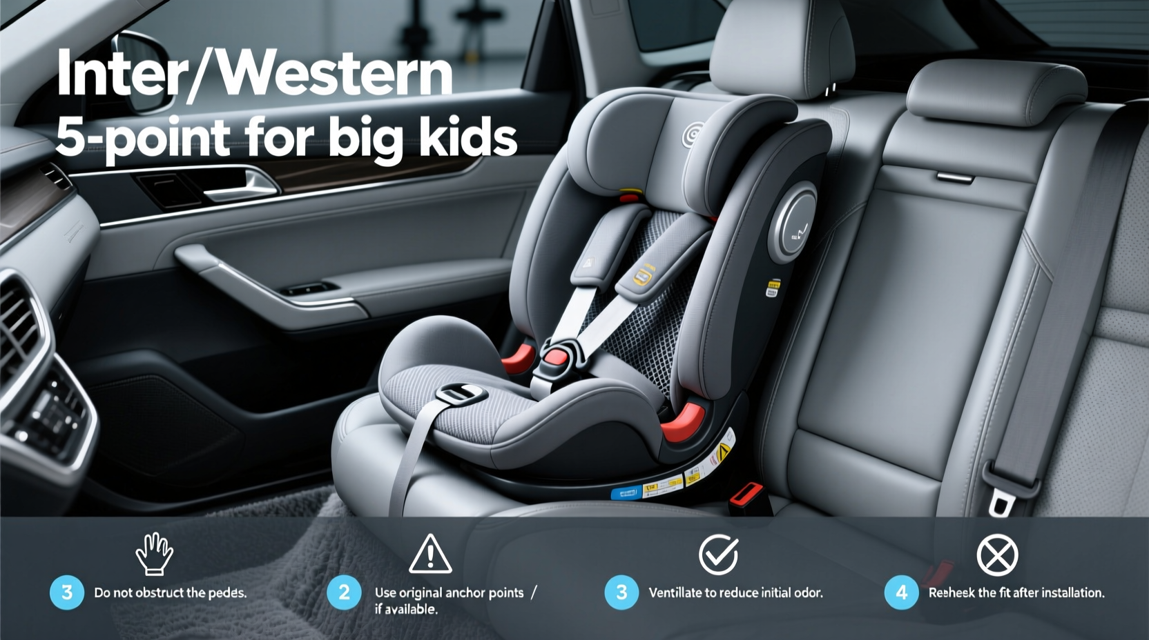 5 Point Harness Car Seat for Big Kids Buying Guide