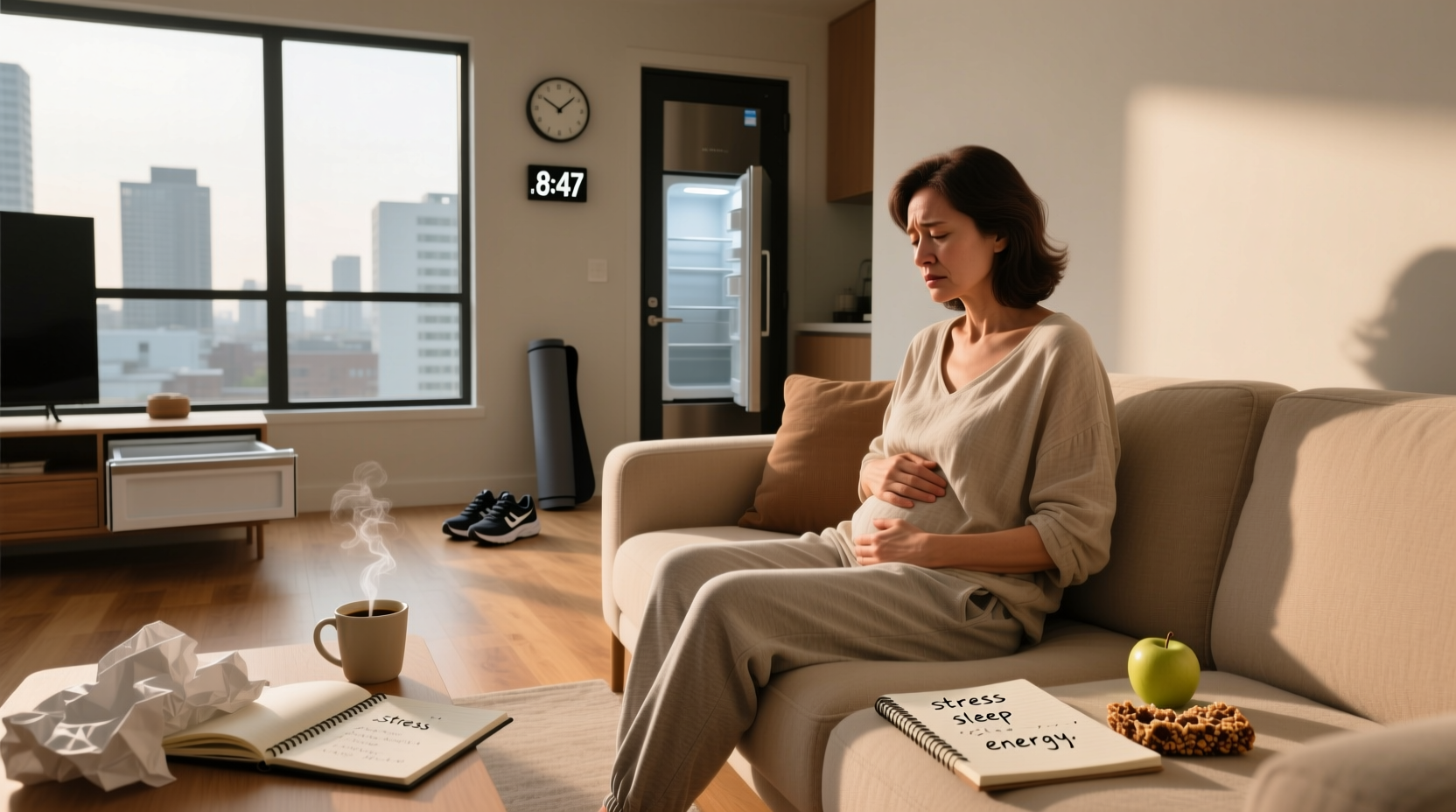 elevated cortisol weight gain