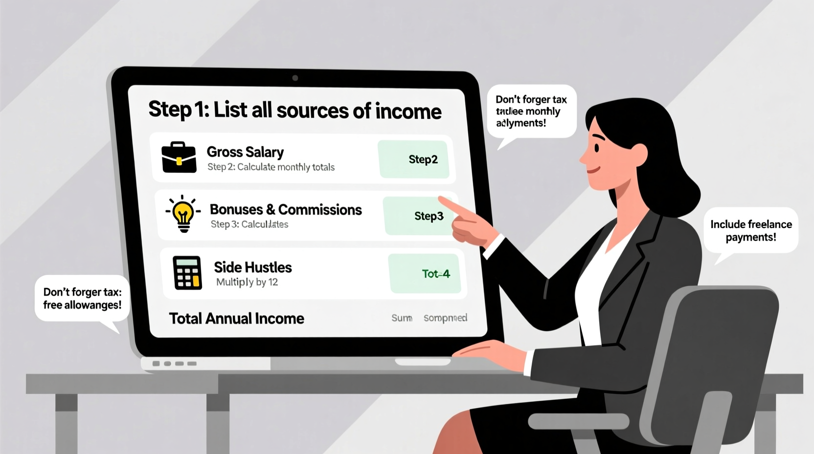 how to accurately calculate your annual income a step by step guide