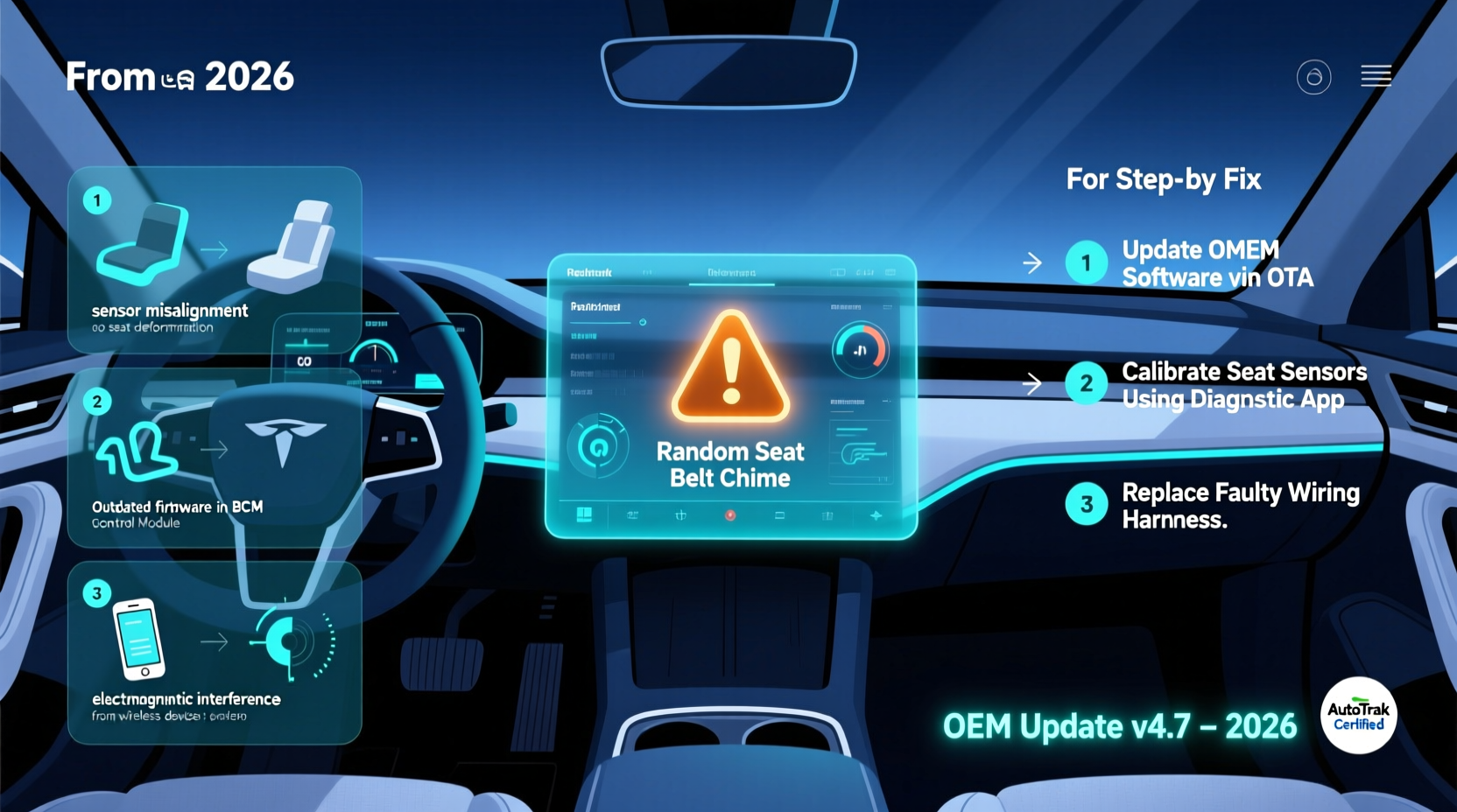 random seat belt chime 2026
