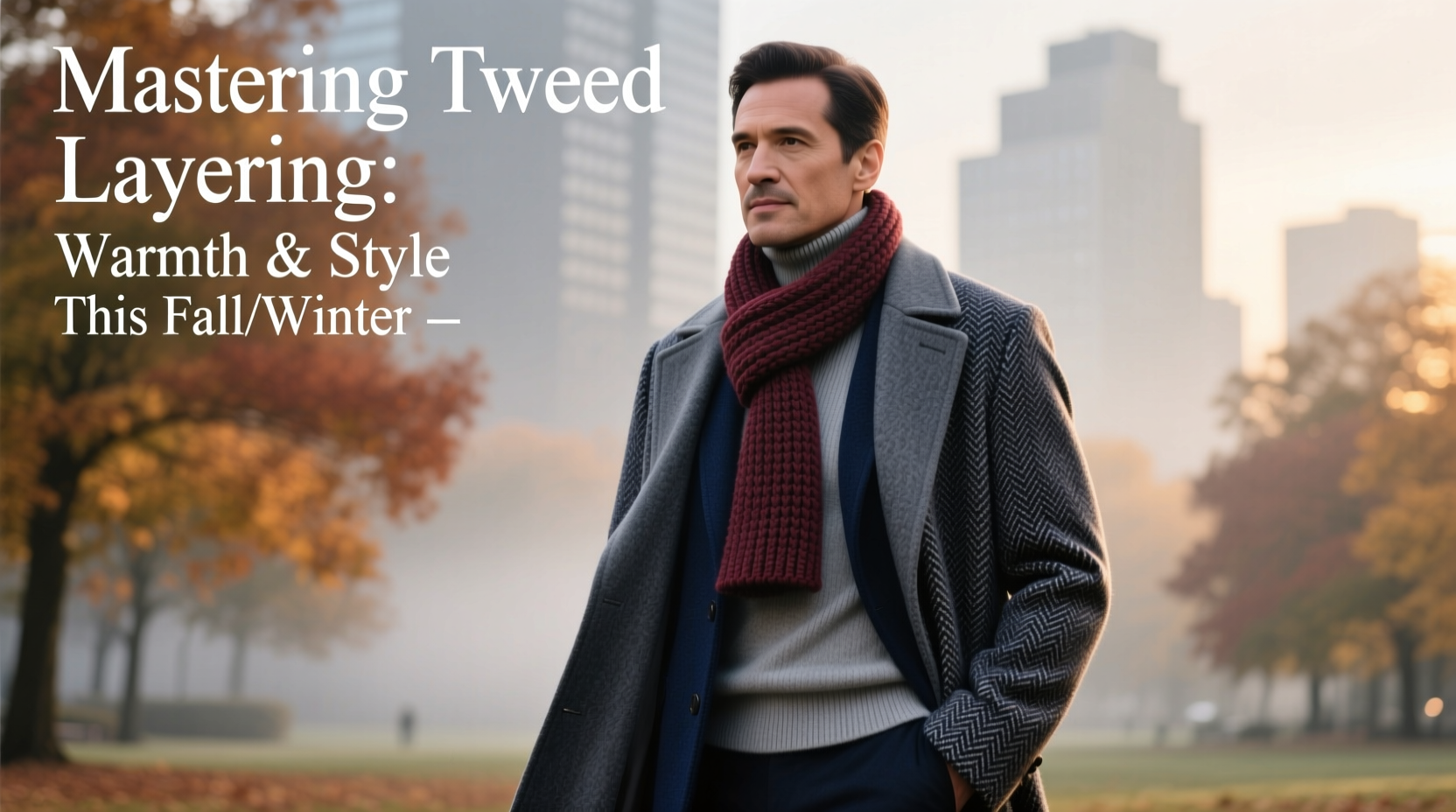 mastering tweed jacket layering practical tips for warmth and style this fall and winter