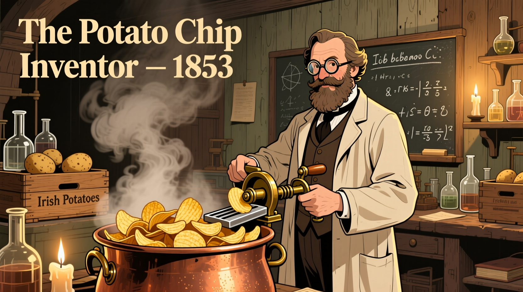 George Crum: The True Potato Chip Inventor Revealed