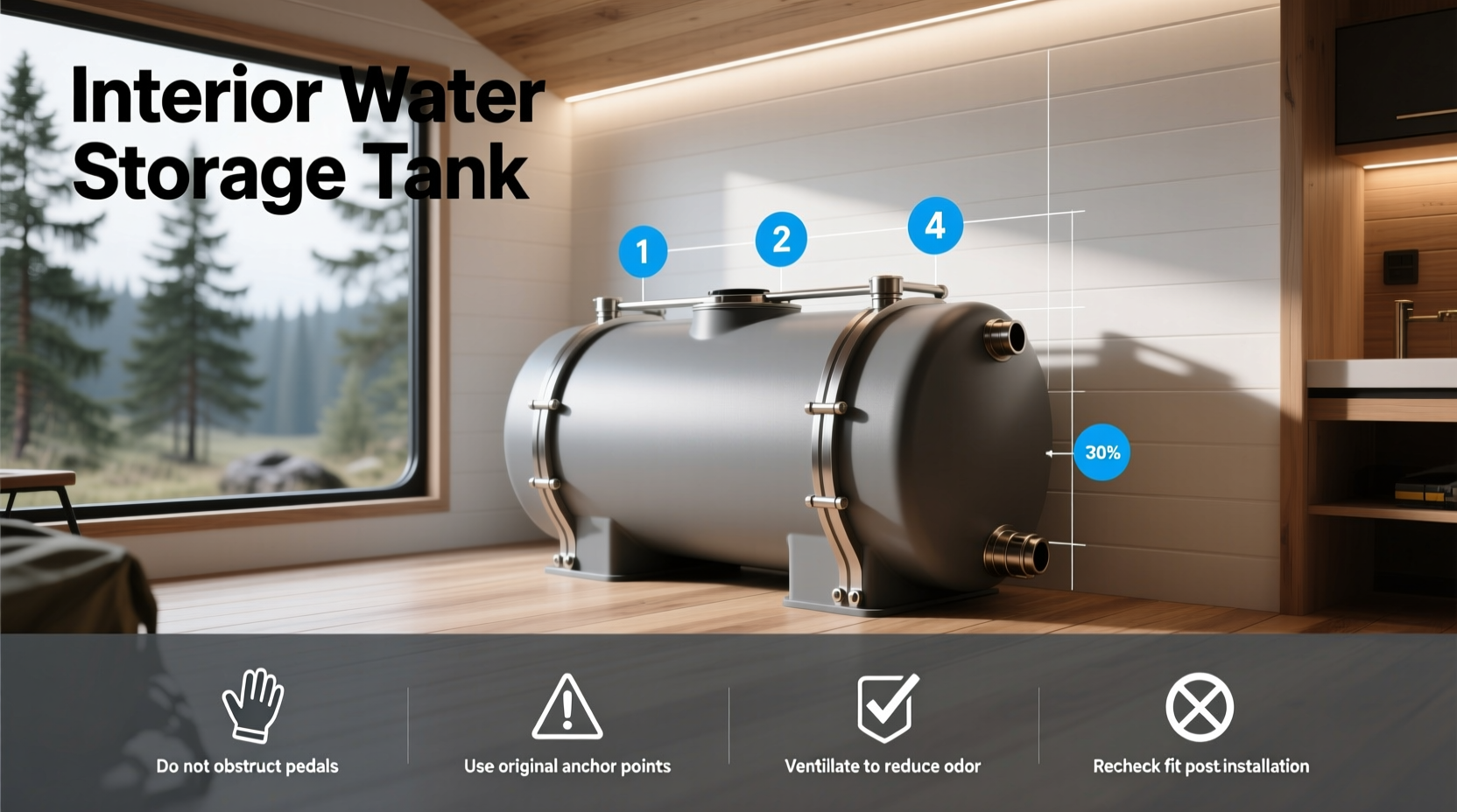 How to Choose Interior Water Storage Tanks: A Complete Buying Guide
