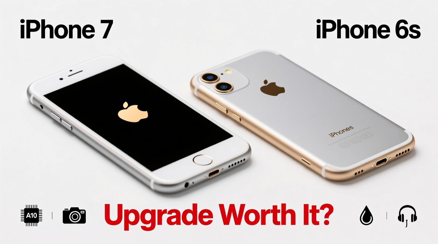 iphone 7 vs 6s is it worth upgrading or am i wasting my money