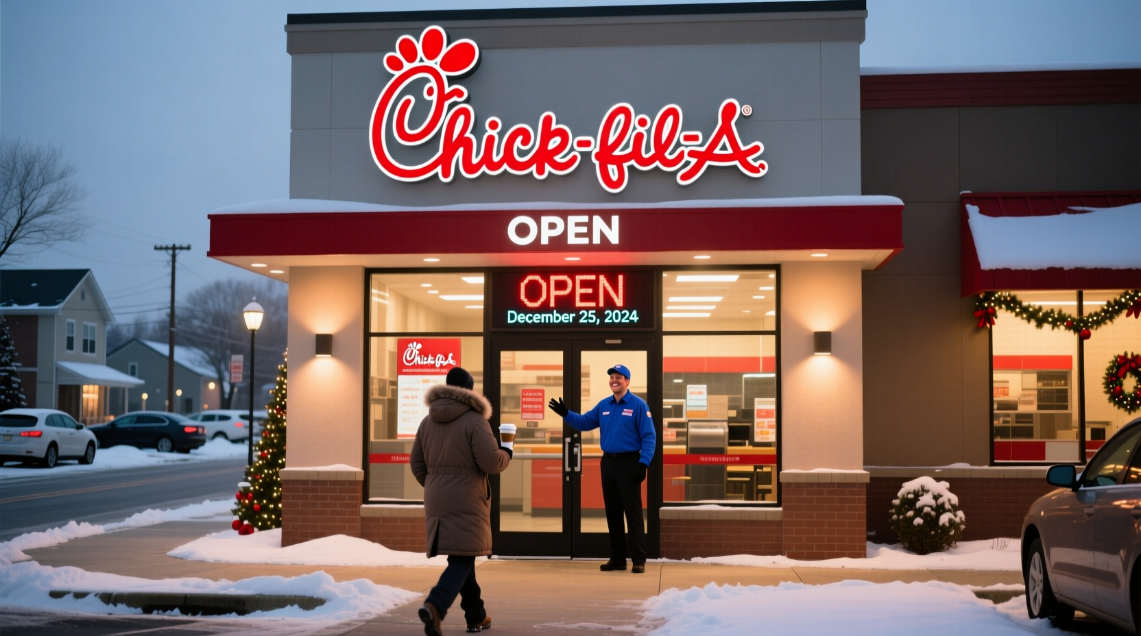 is chick fil a open on holidays