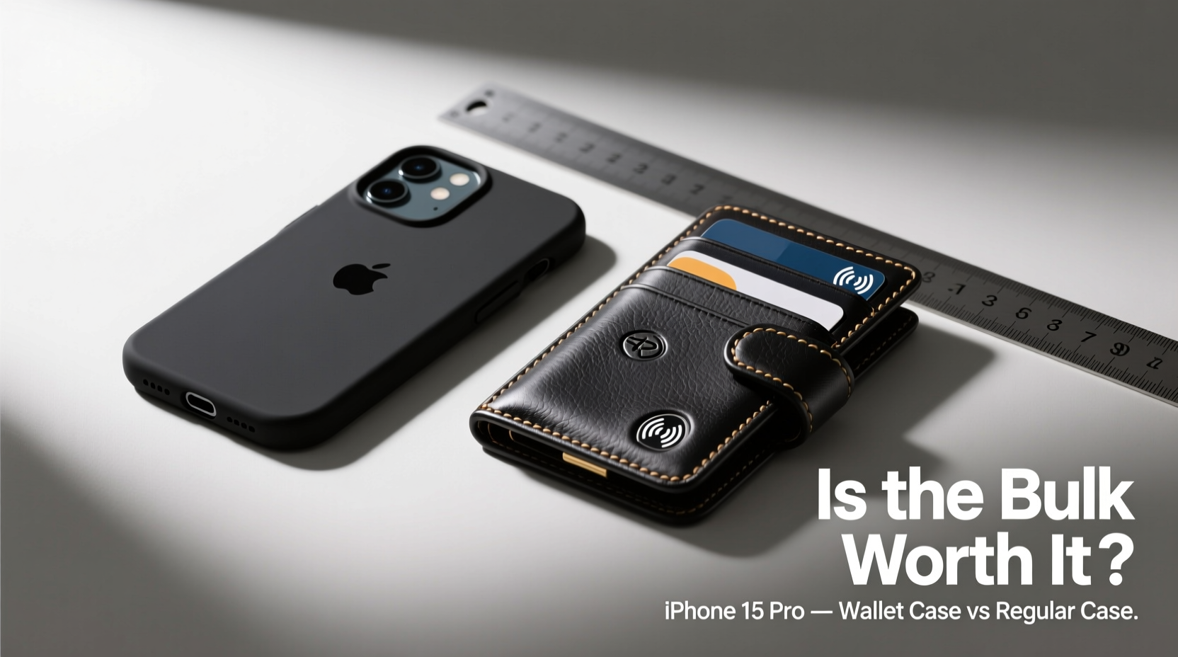 iphone wallet case vs regular case is the extra bulk really worth it