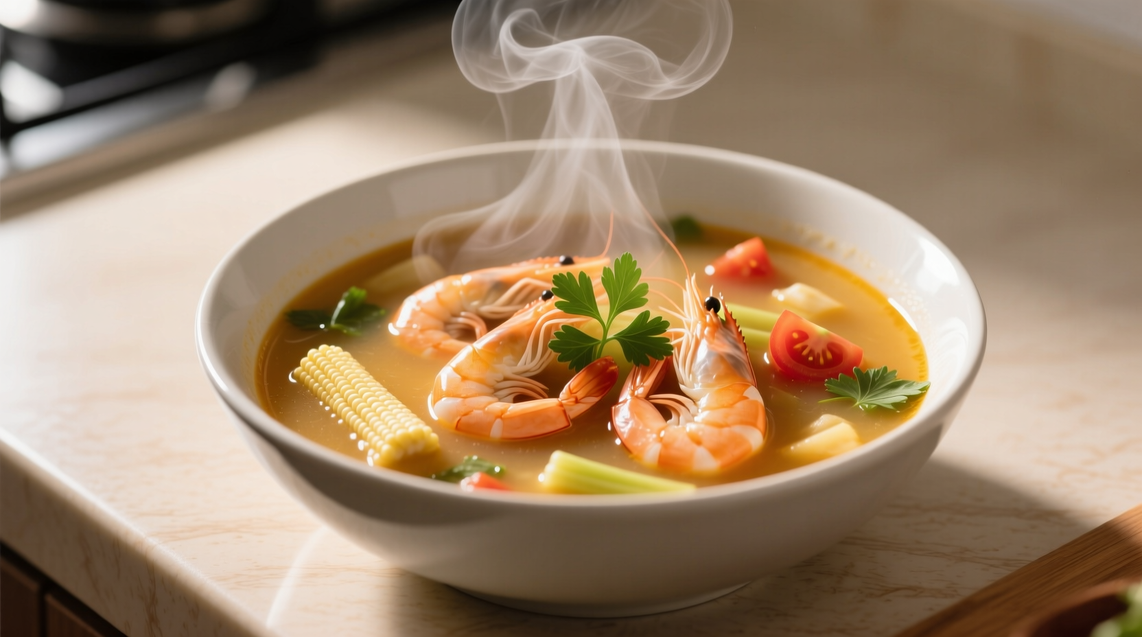 shrimp soup