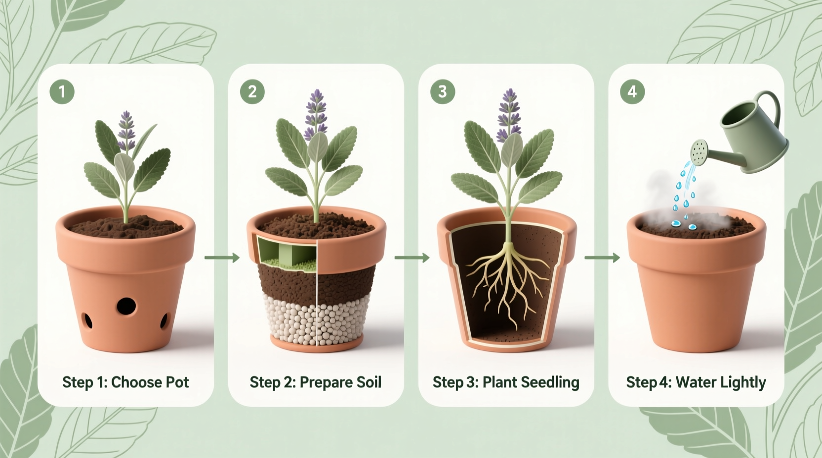 How to Plant Sage in a Pot: Easy Step-by-Step Guide