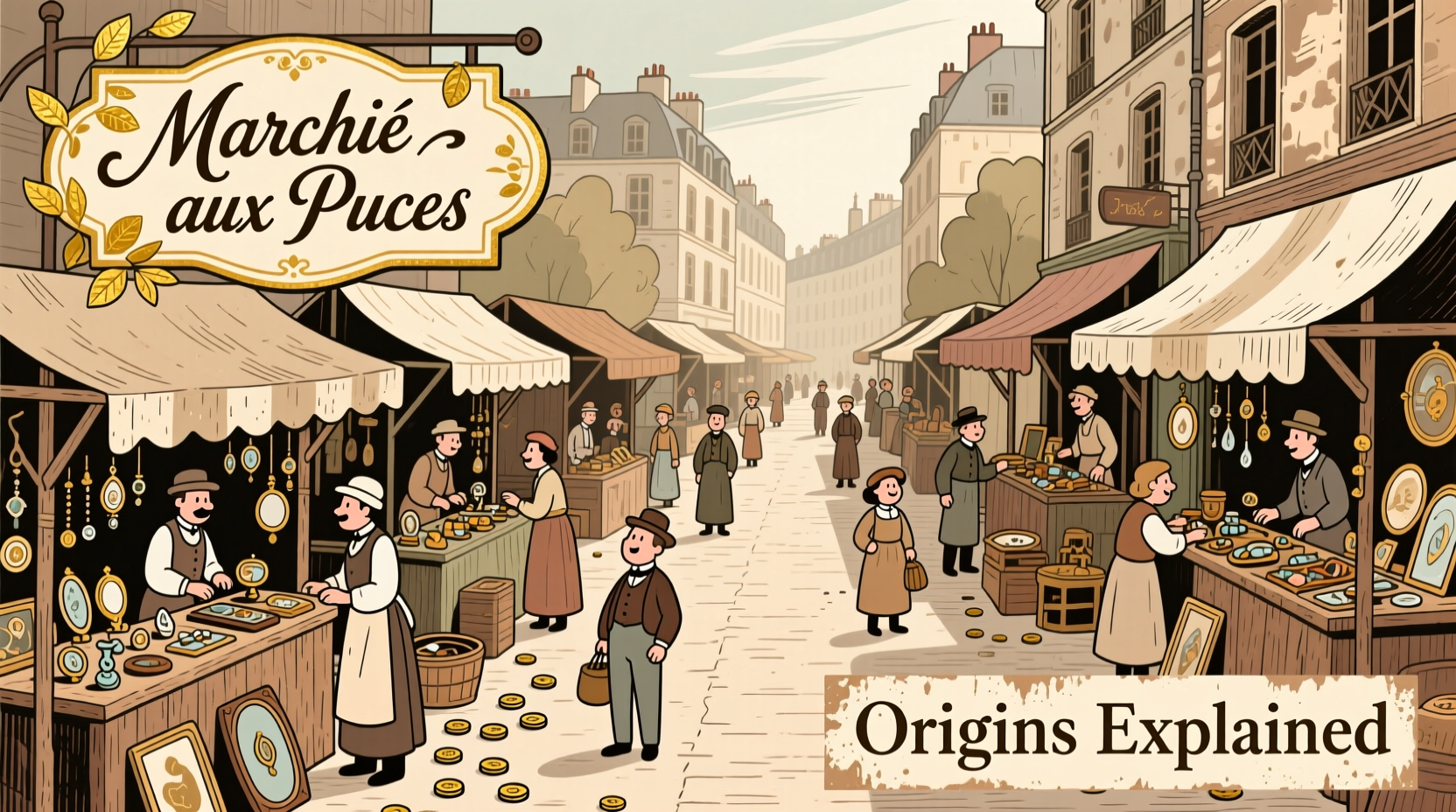 why is it called a flea market origins history explained