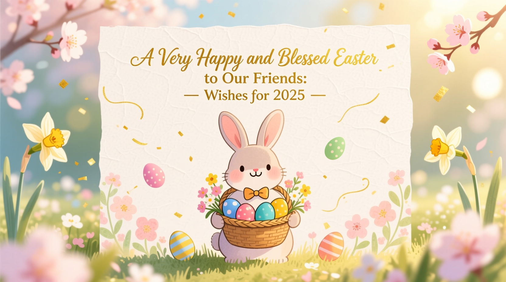 a very happy and blessed easter to our friends 20199